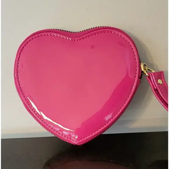 JUICY COUTURE Bag Speedy Satchel - Hot Pink & Matching Wristlet - Picture 6 of 16